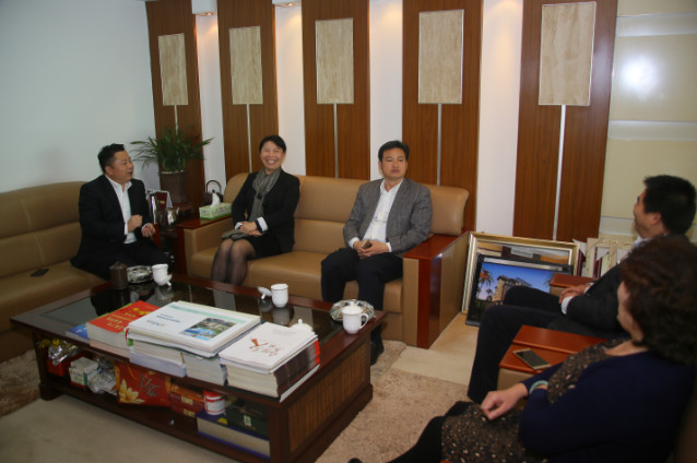 玉林市委常委,统战部部长商娜红 /p>一行到我集团考察指导工作-广西威